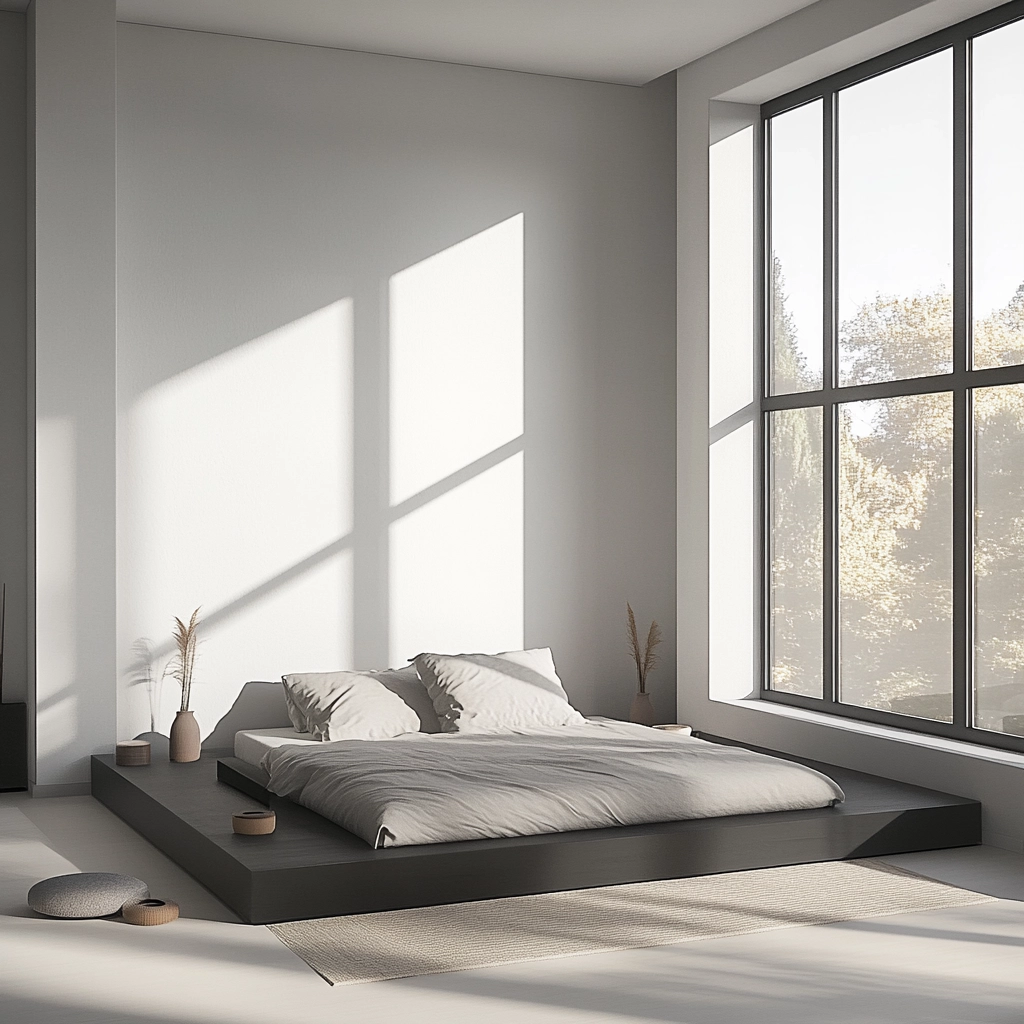 modern boho farmhouse bedroom 27