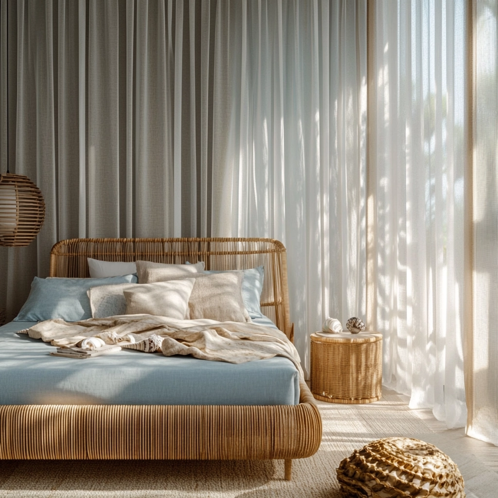 modern boho farmhouse bedroom 36