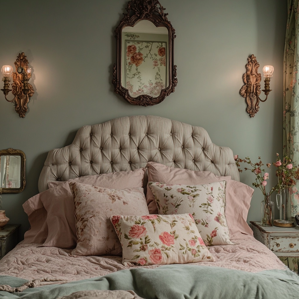 modern boho farmhouse bedroom 40