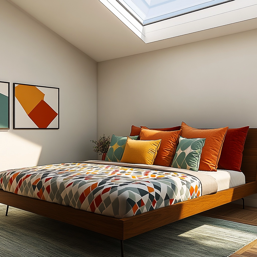 modern boho farmhouse bedroom 51