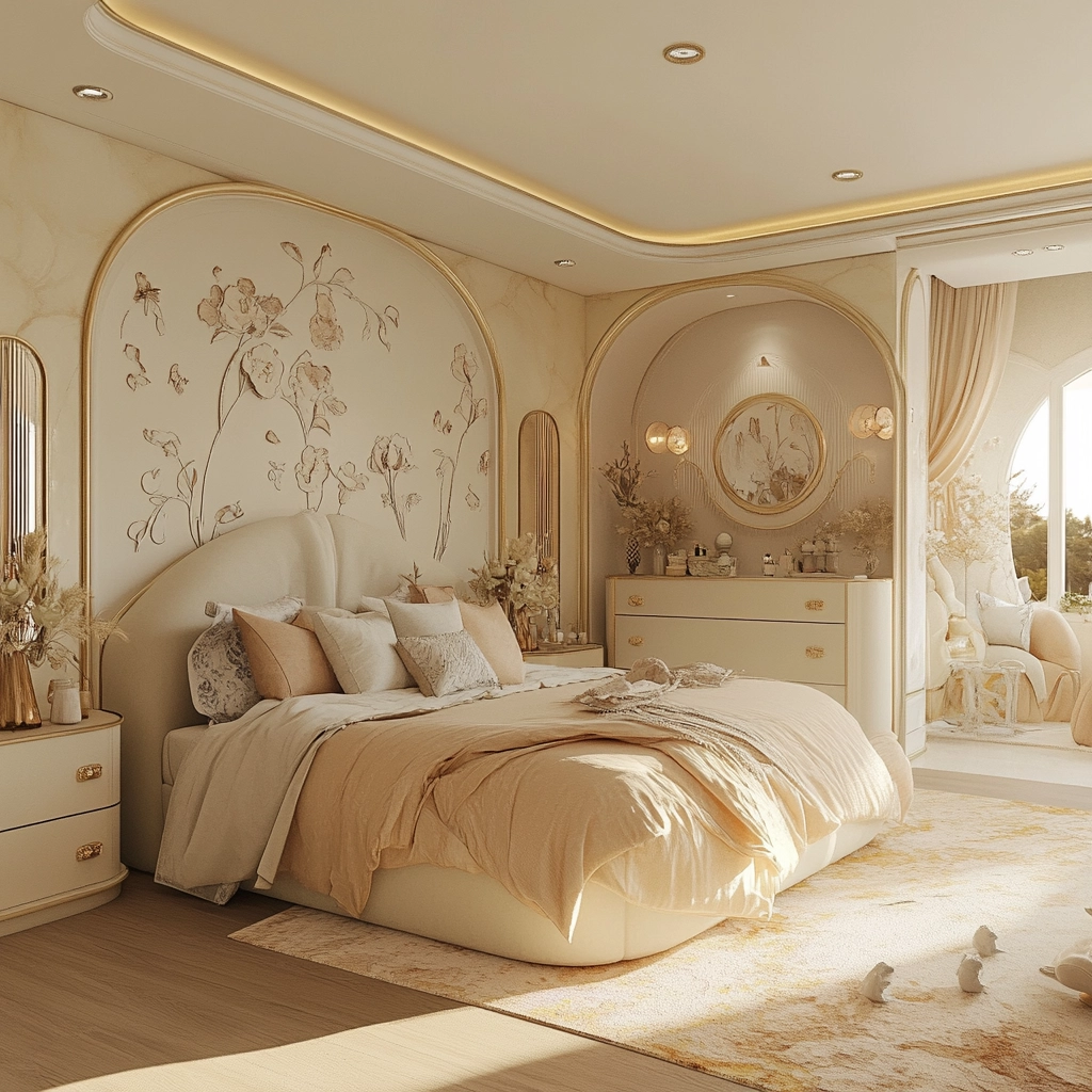 modern boho farmhouse bedroom 78