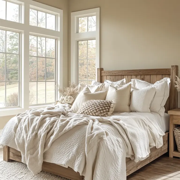 modern farmhouse bedroom colors 1