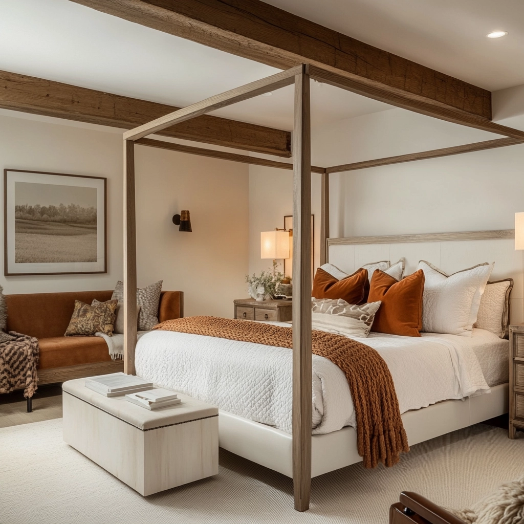 modern farmhouse bedroom colors 16
