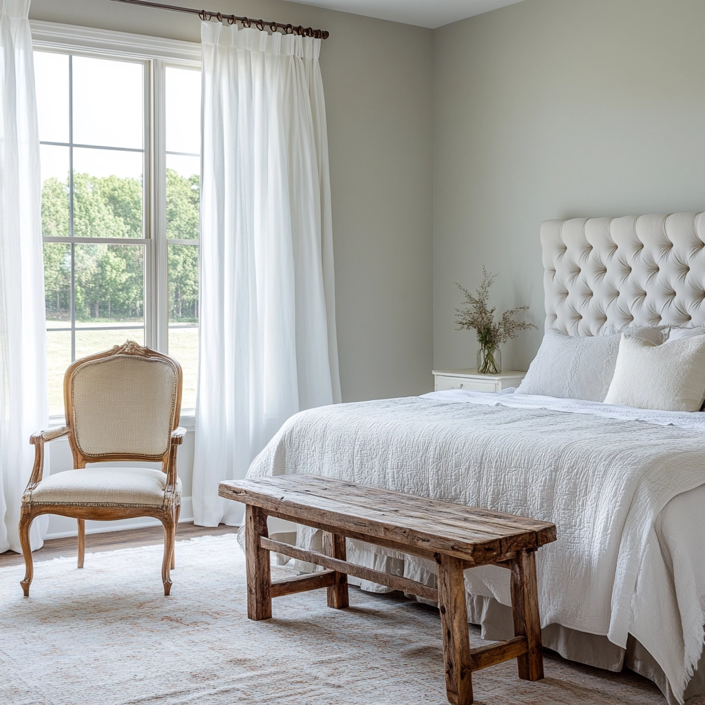 modern farmhouse bedroom curtains 10