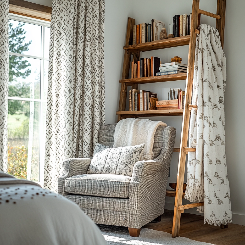 modern farmhouse bedroom curtains 14