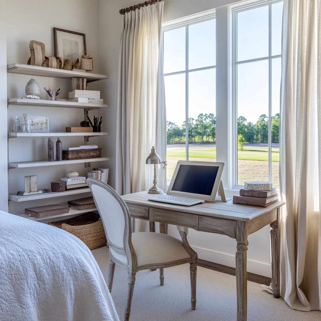modern farmhouse bedroom curtains 39