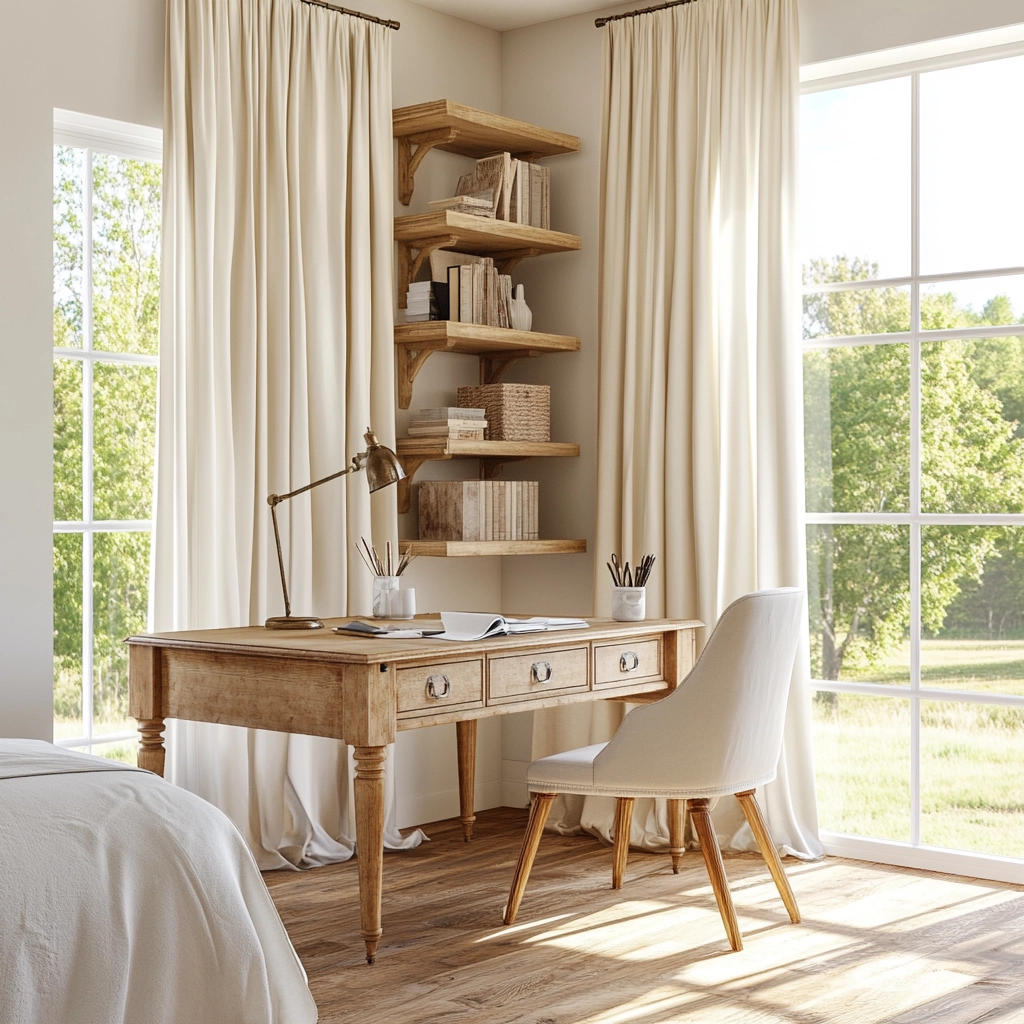 modern farmhouse bedroom curtains 40
