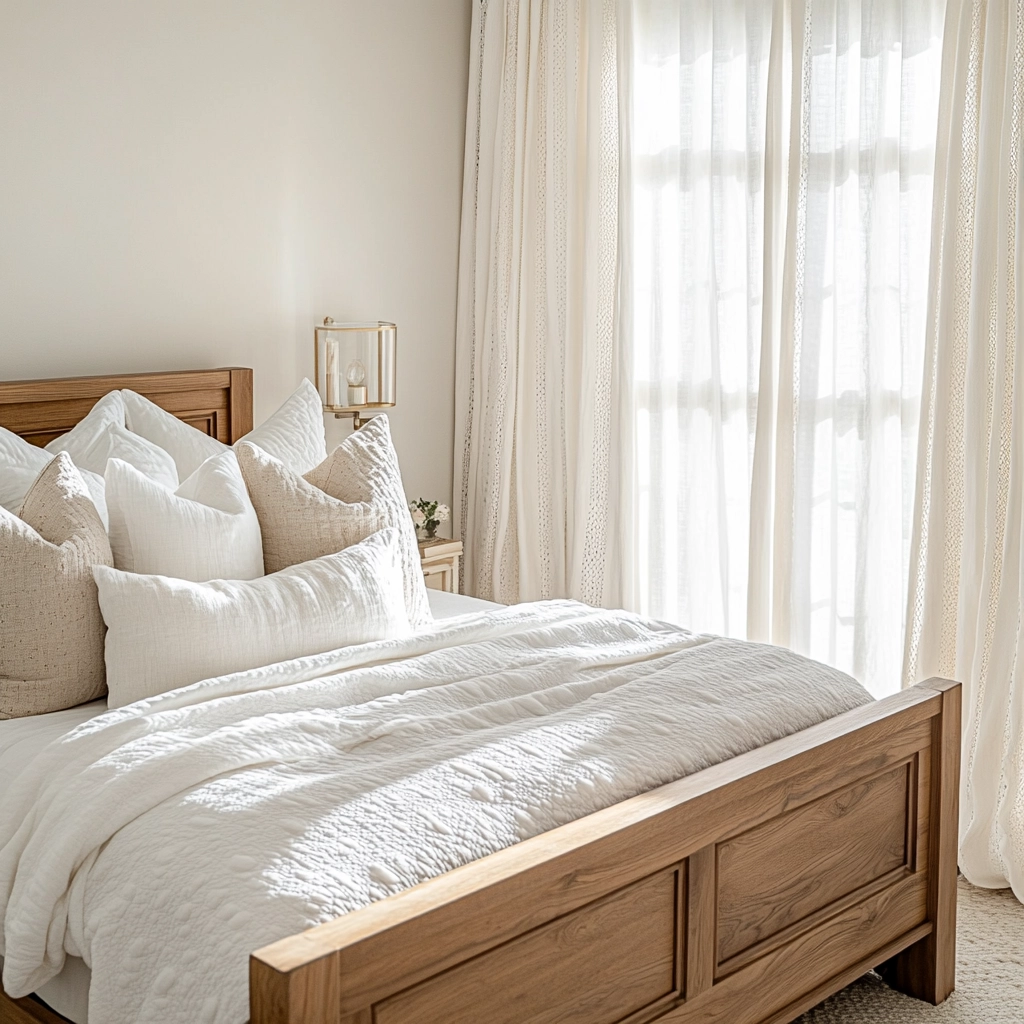 modern farmhouse bedroom curtains 79