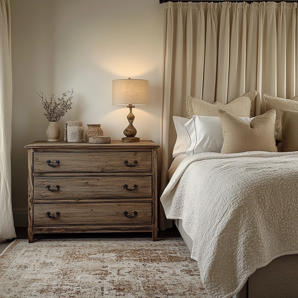 modern farmhouse bedroom curtains 8