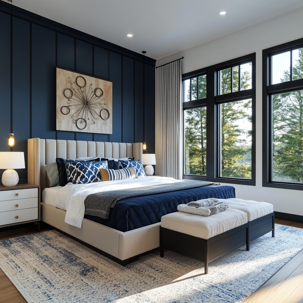 modern farmhouse bedroom decor ideas 44
