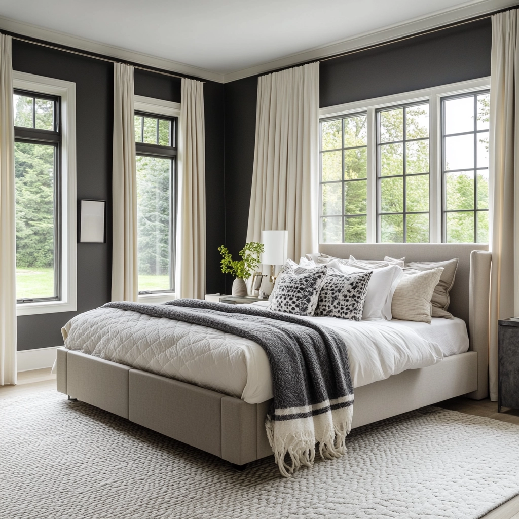 modern farmhouse bedroom decor ideas 75