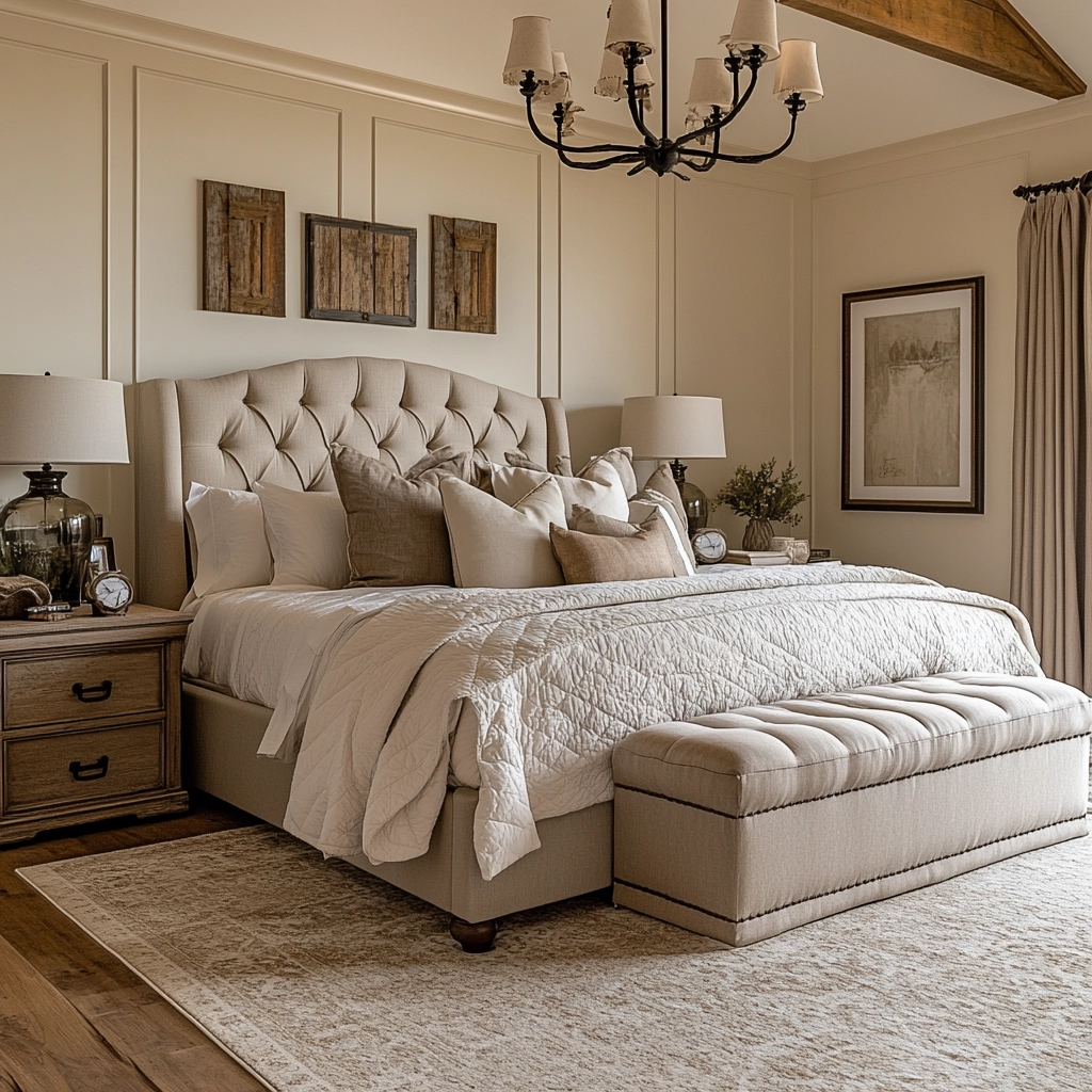 modern farmhouse bedroom decor ideas 77