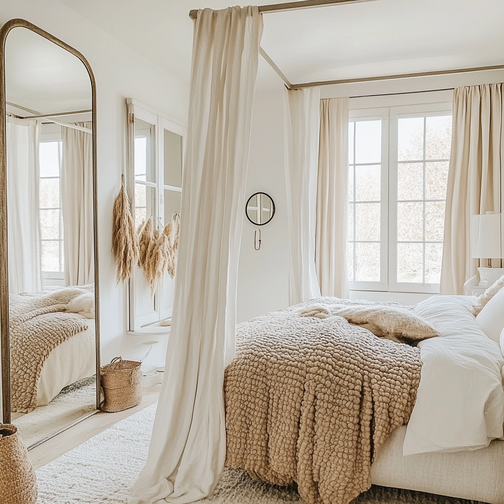 modern farmhouse bedroom design 13