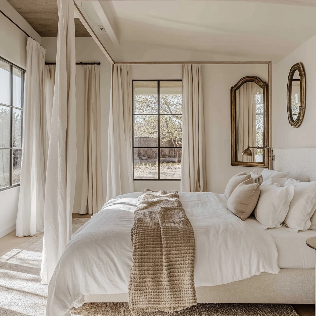 modern farmhouse bedroom design 15