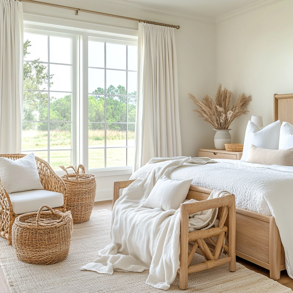 modern farmhouse bedroom design 21