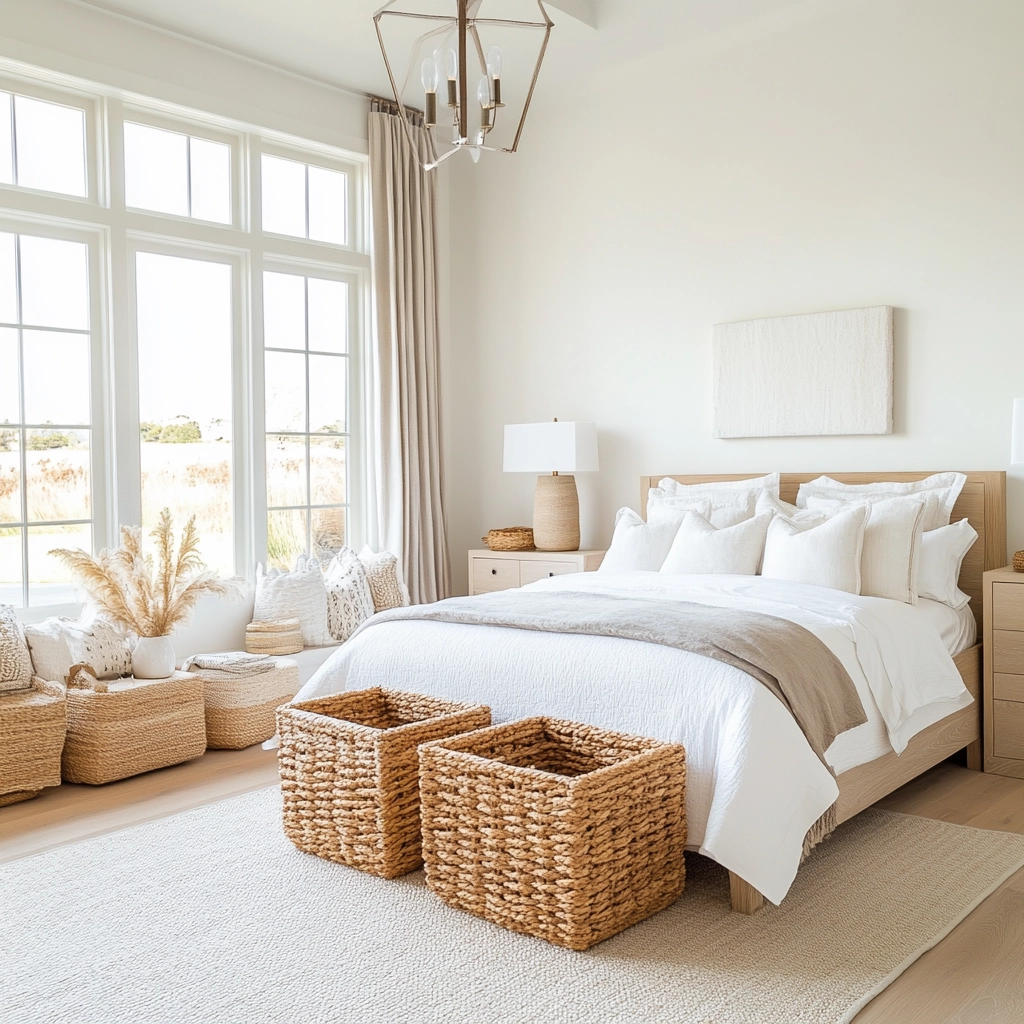 modern farmhouse bedroom design 23