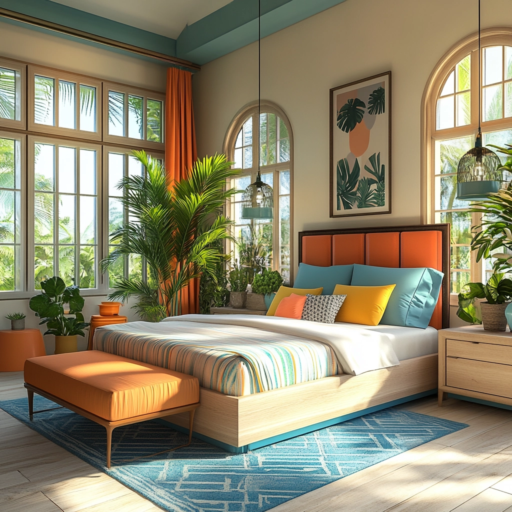 modern farmhouse bedroom design 45
