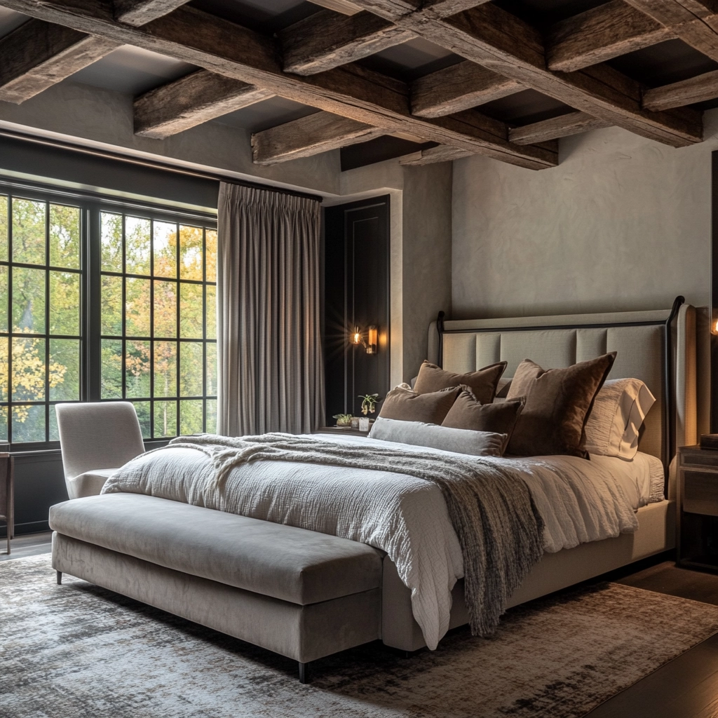modern farmhouse bedroom design 73
