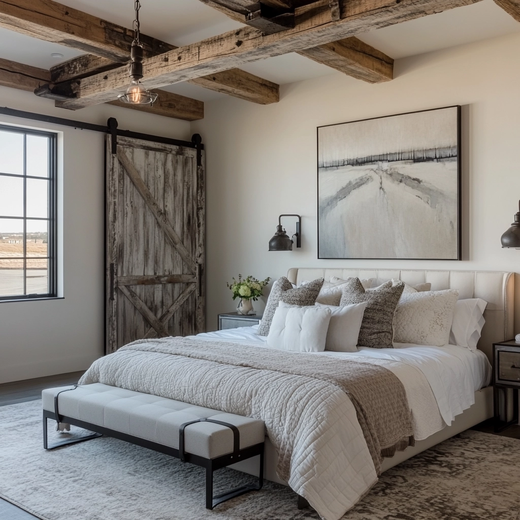 modern farmhouse bedroom design 76