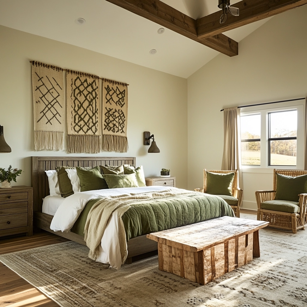 modern farmhouse bedroom ideas 33