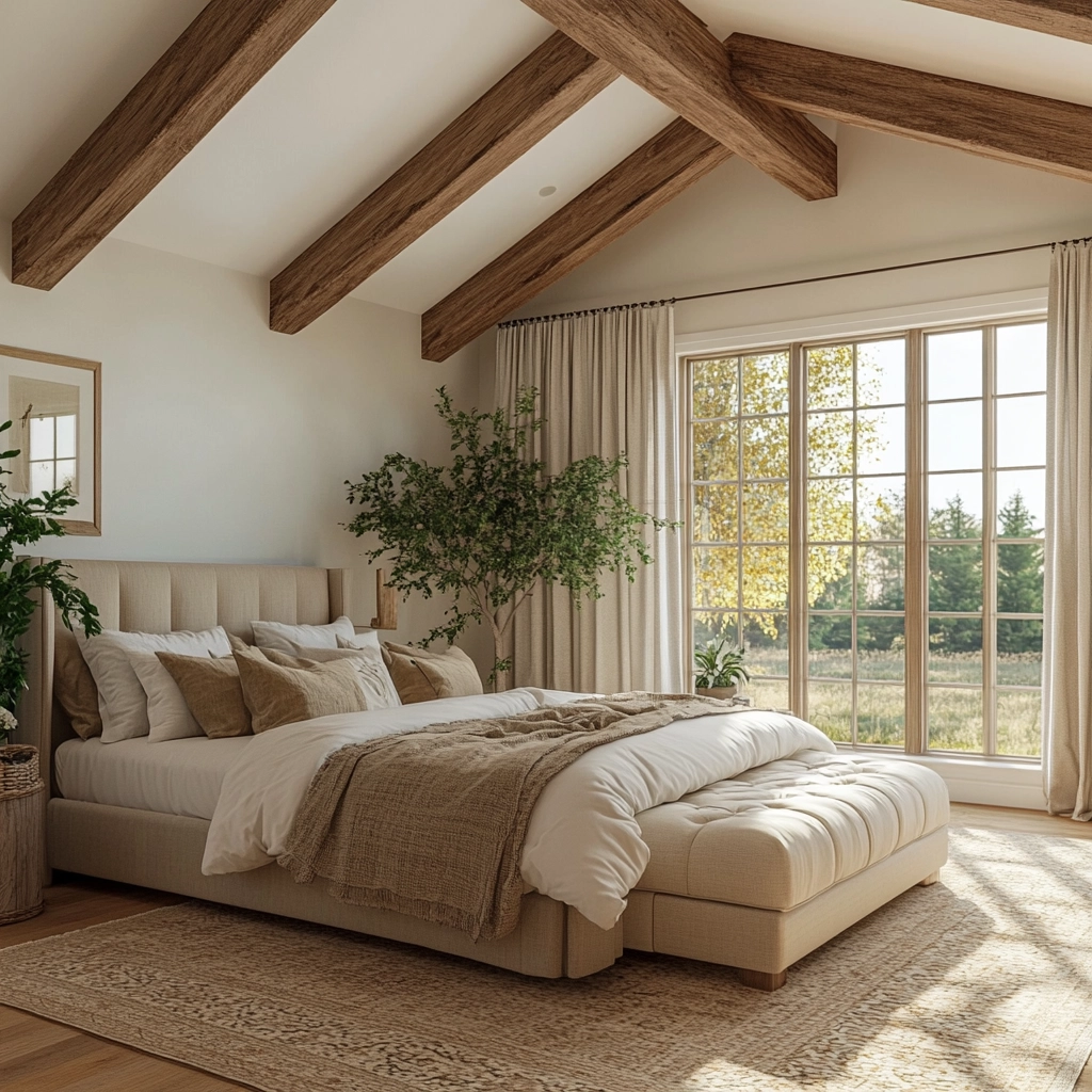 modern farmhouse bedroom ideas 63