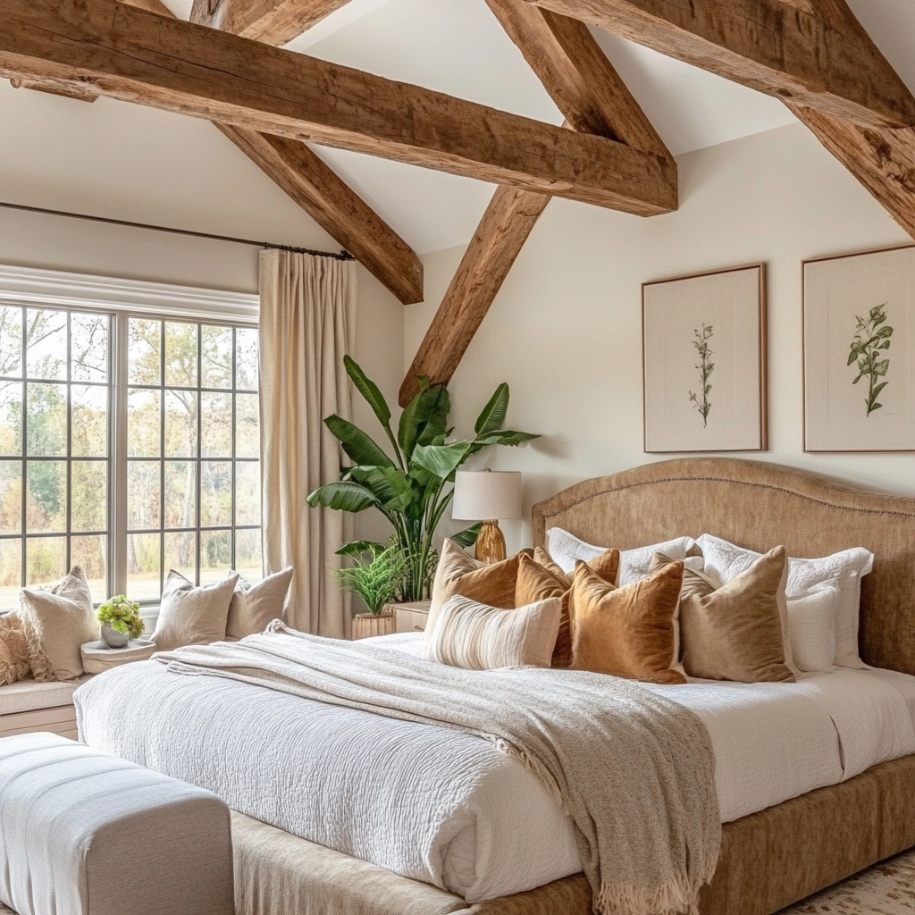 modern farmhouse bedroom ideas 64