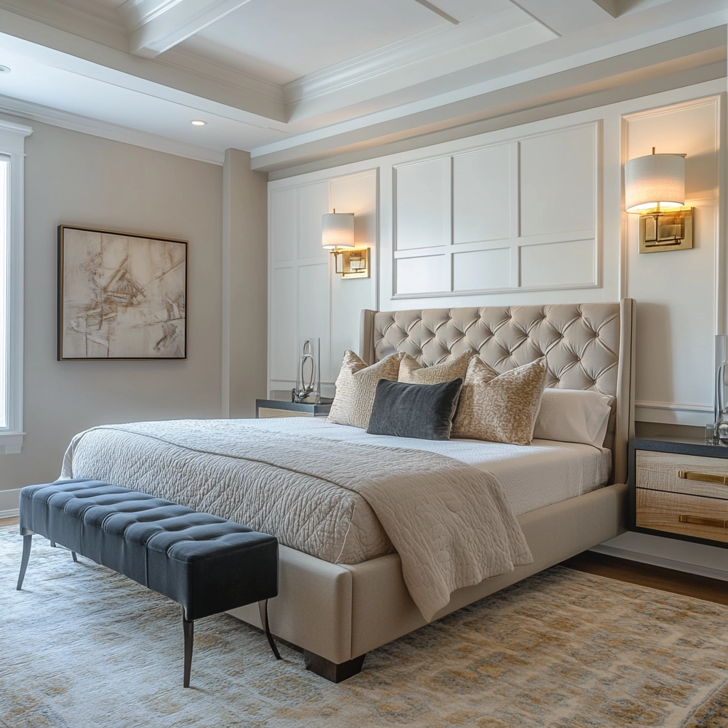 modern farmhouse bedroom master suite 74