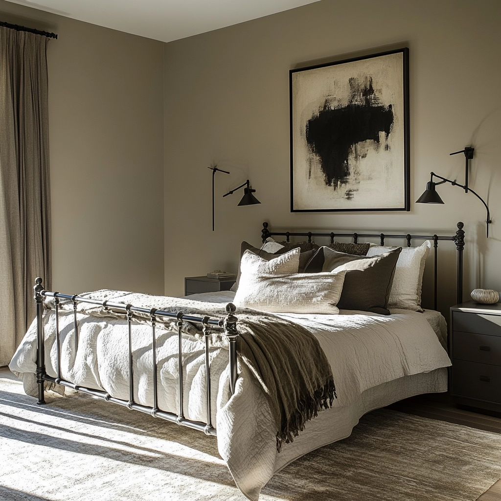 modern farmhouse bedroom master suite paint colors 21