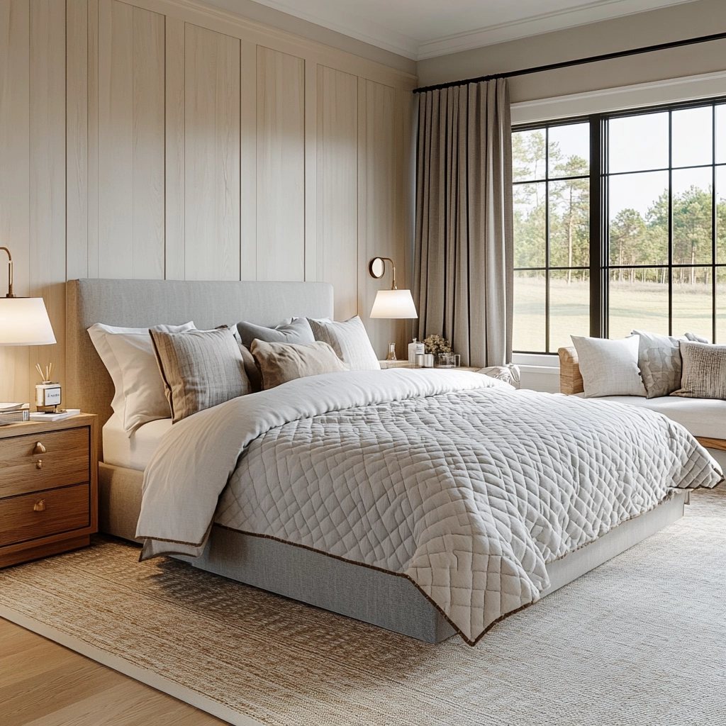 modern farmhouse bedroom master suite paint colors 34