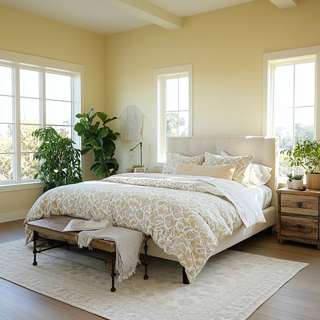 modern farmhouse bedroom master suite paint colors 71