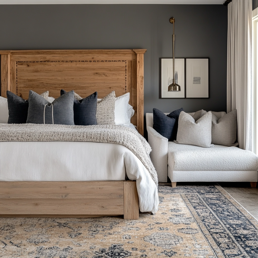 modern farmhouse bedroom master suite paint colors 76