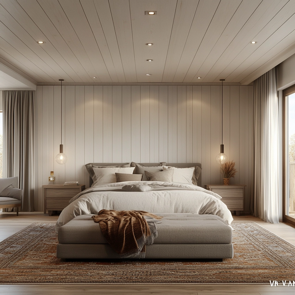modern farmhouse bedroom master suite shiplap 10