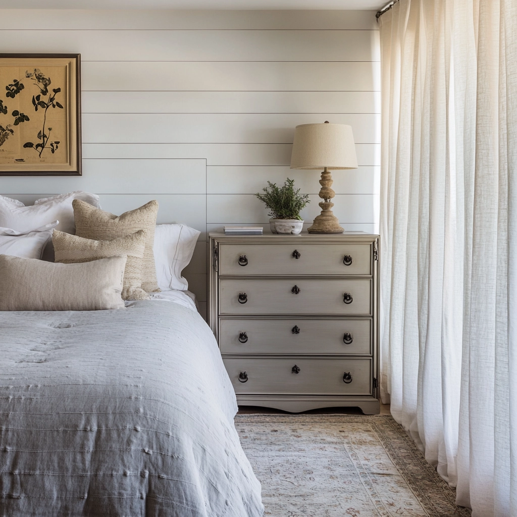 modern farmhouse bedroom master suite shiplap 13
