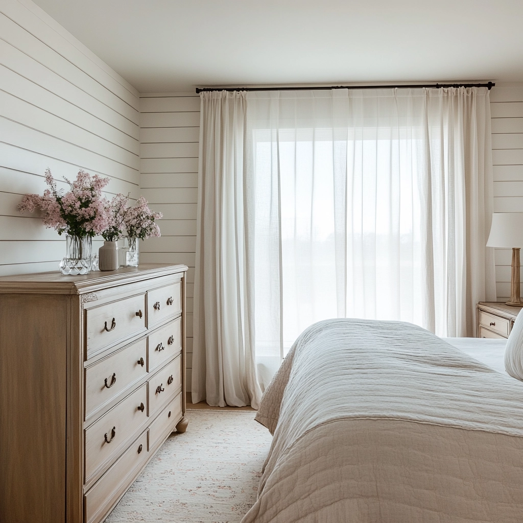 modern farmhouse bedroom master suite shiplap 14