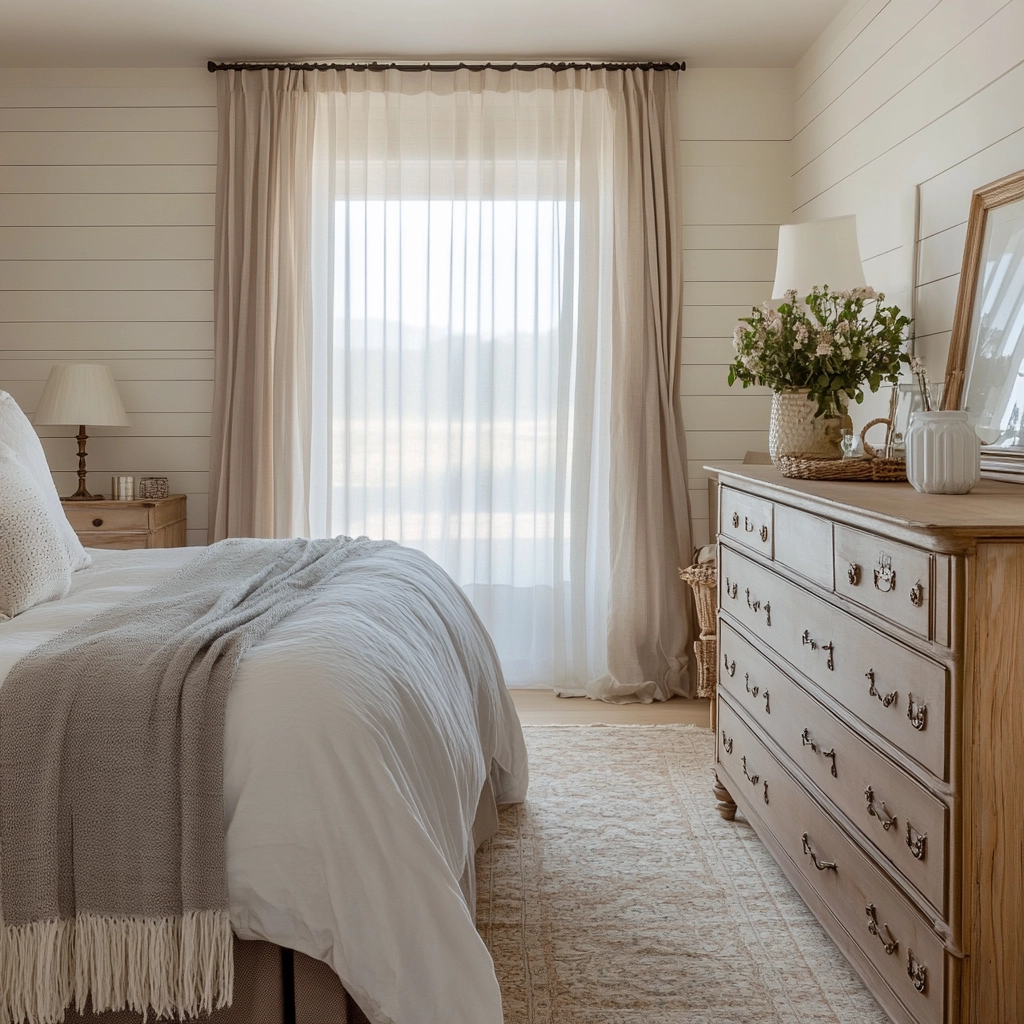 modern farmhouse bedroom master suite shiplap 16