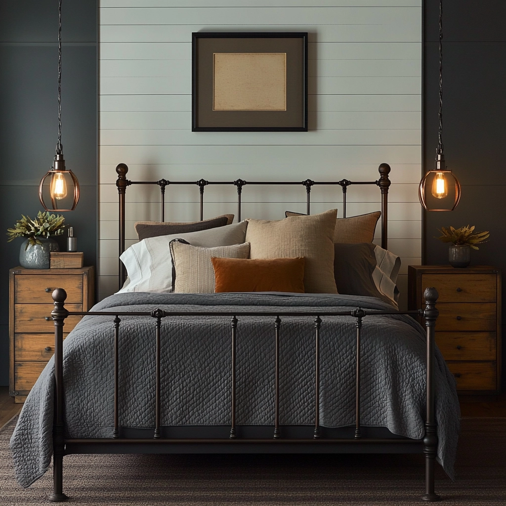 modern farmhouse bedroom master suite shiplap 20