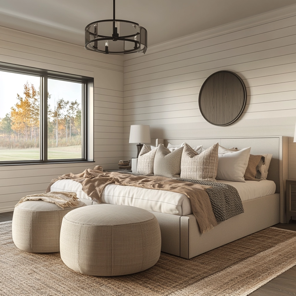 modern farmhouse bedroom master suite shiplap 43