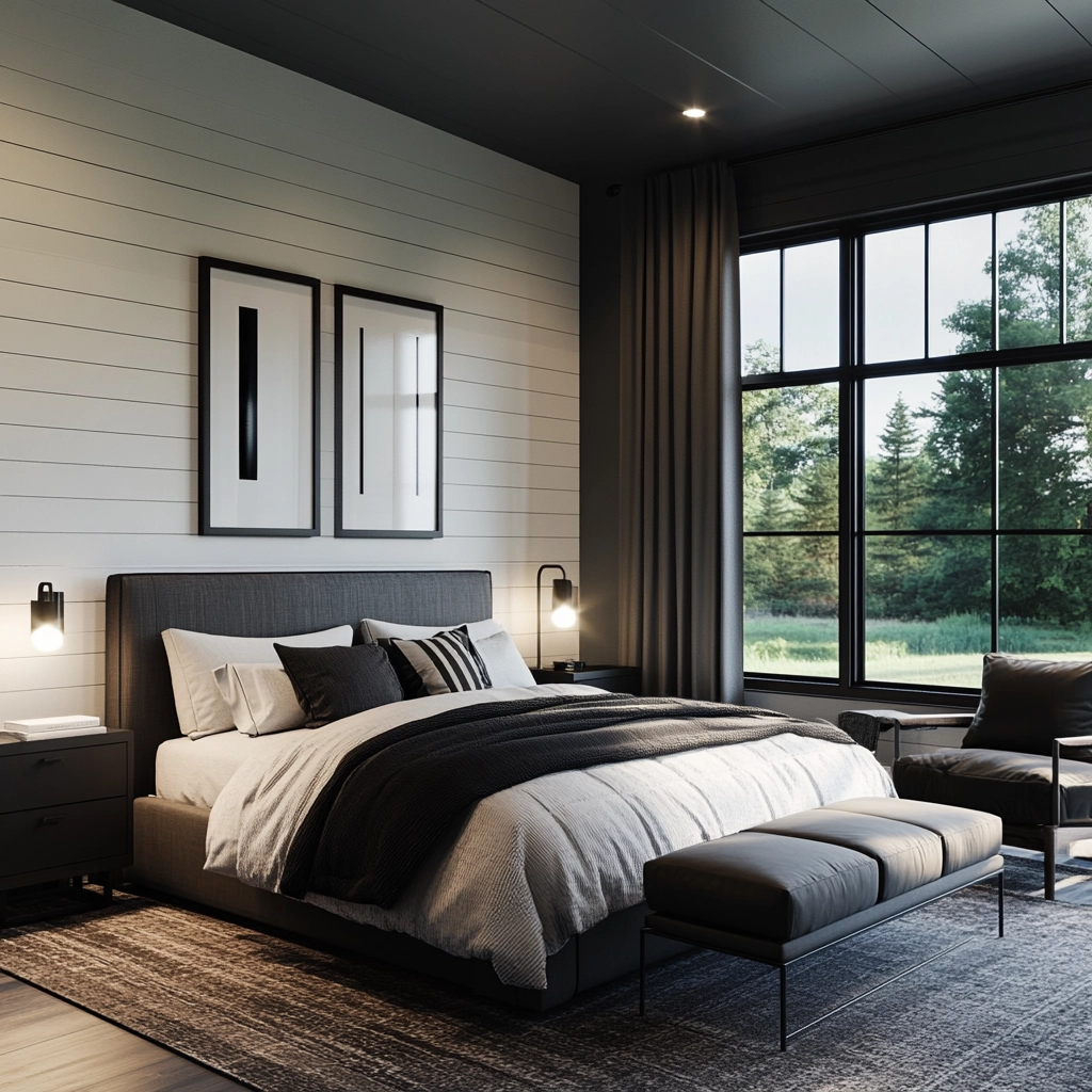 modern farmhouse bedroom master suite shiplap 61
