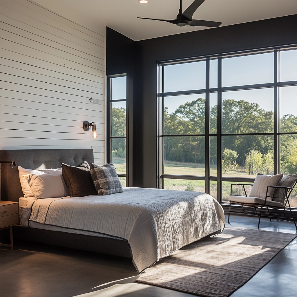 modern farmhouse bedroom master suite shiplap 62