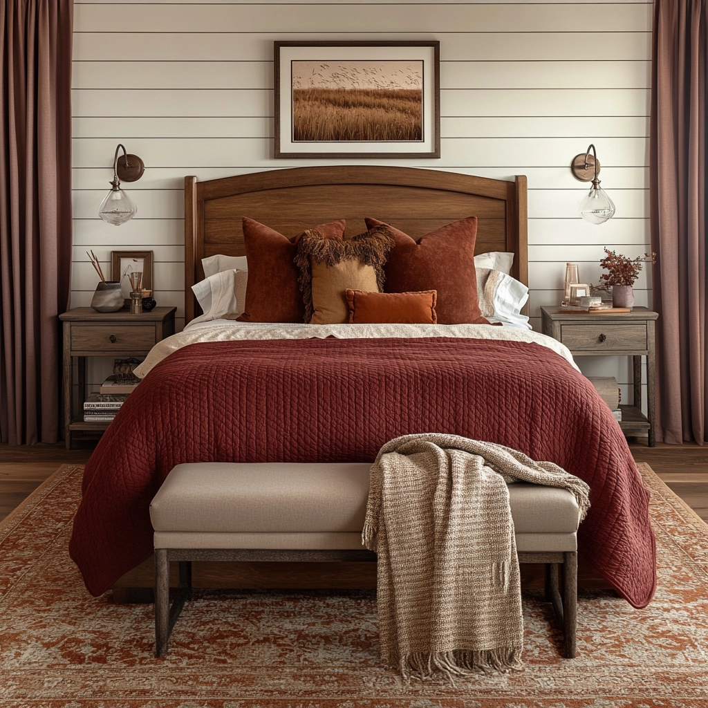 modern farmhouse bedroom master suite shiplap 71