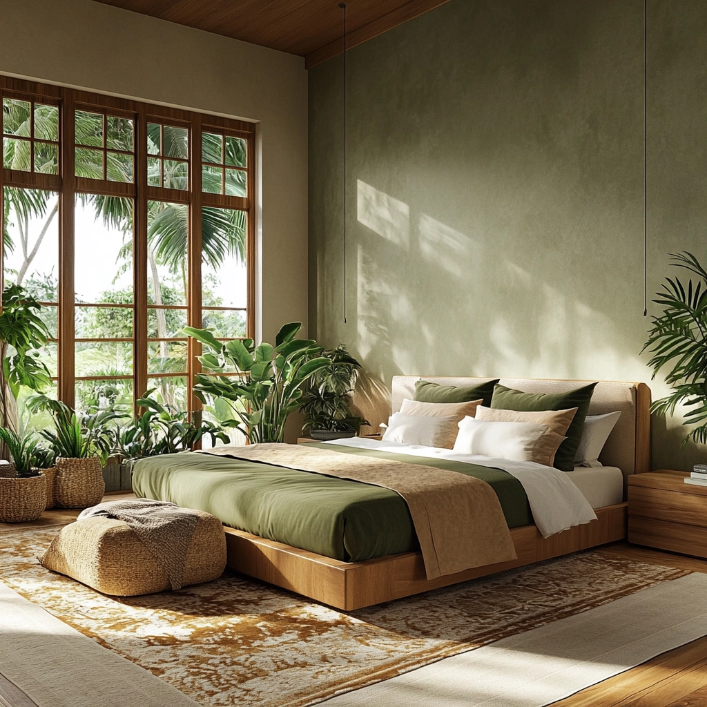 modern farmhouse bedroom master suite vaulted ceilings 61