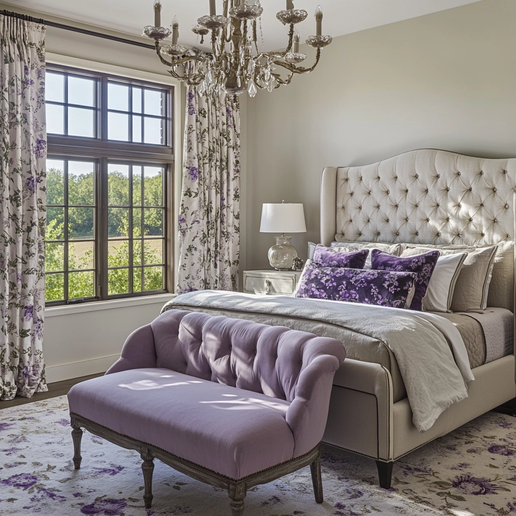 modern farmhouse bedroom master suite vaulted ceilings 67