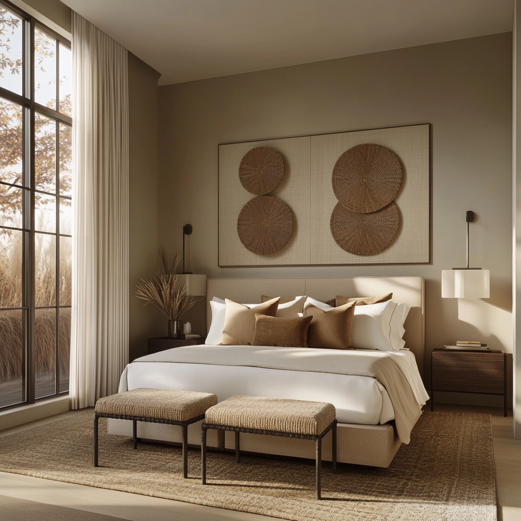 modern farmhouse bedroom master suite wall decor 15