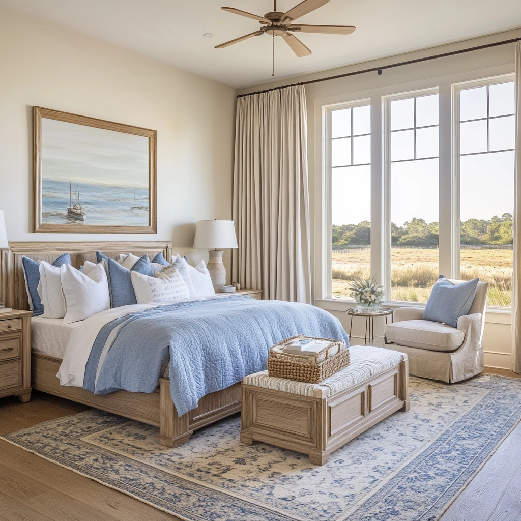 modern farmhouse bedroom master suite wall decor 41