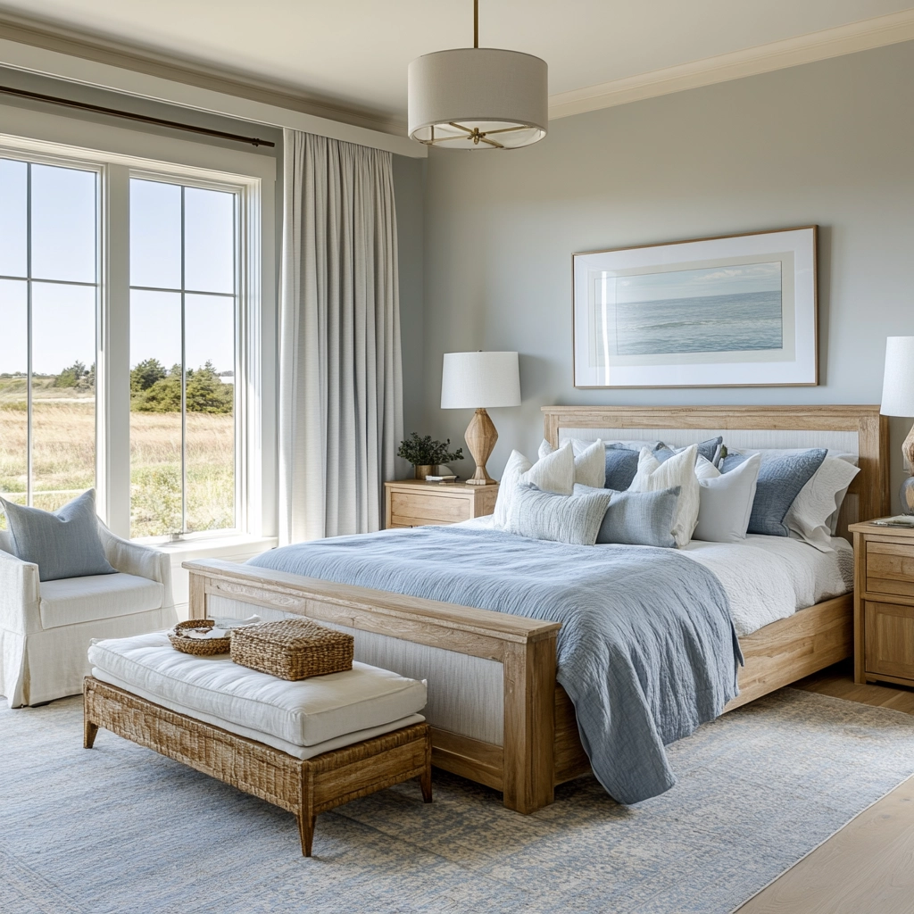 modern farmhouse bedroom master suite wall decor 43