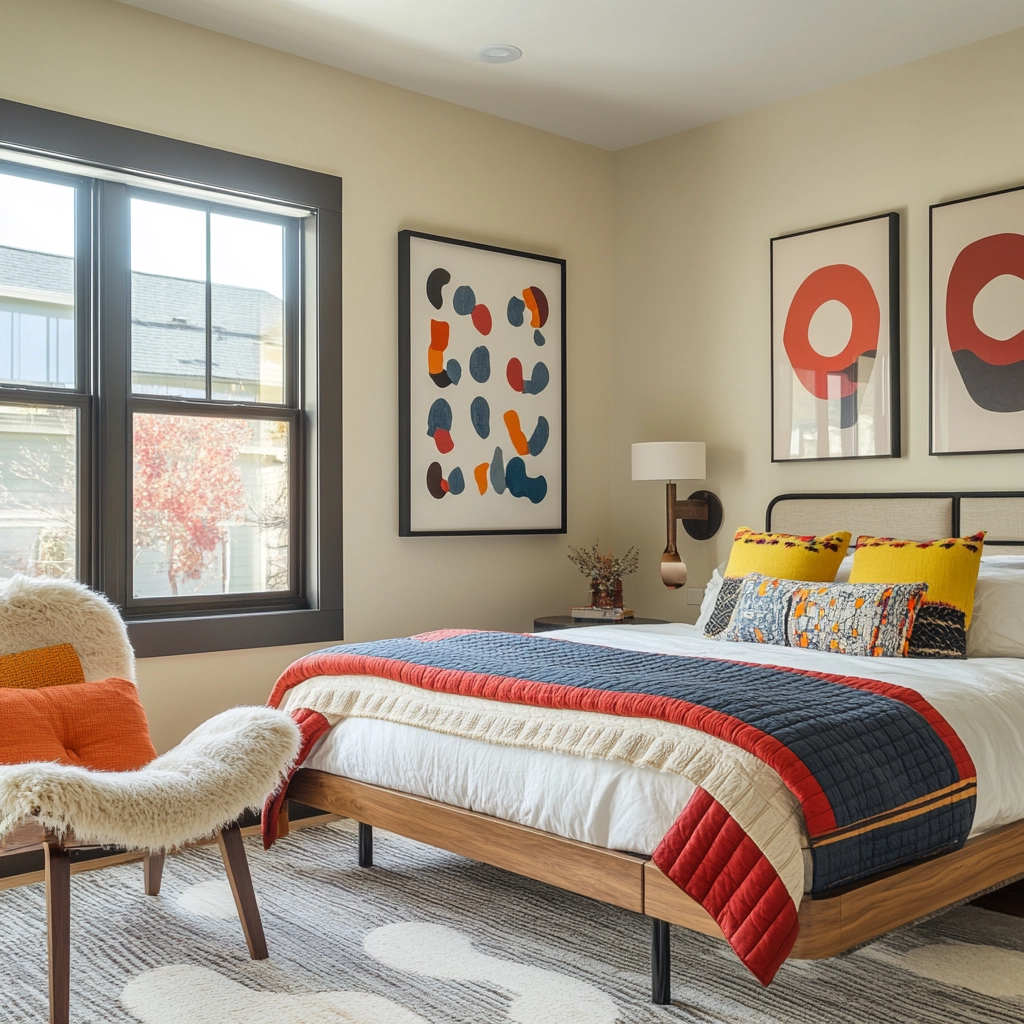 modern farmhouse bedroom master suite wall decor 77