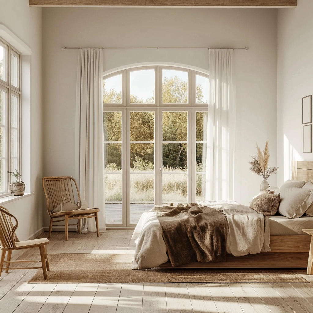 modern farmhouse bedroom master suite wall decor 9
