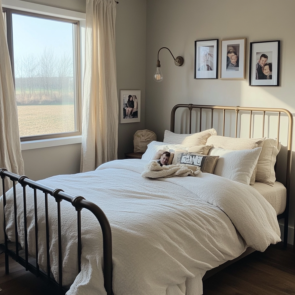 modern farmhouse bedroom paint colors 47