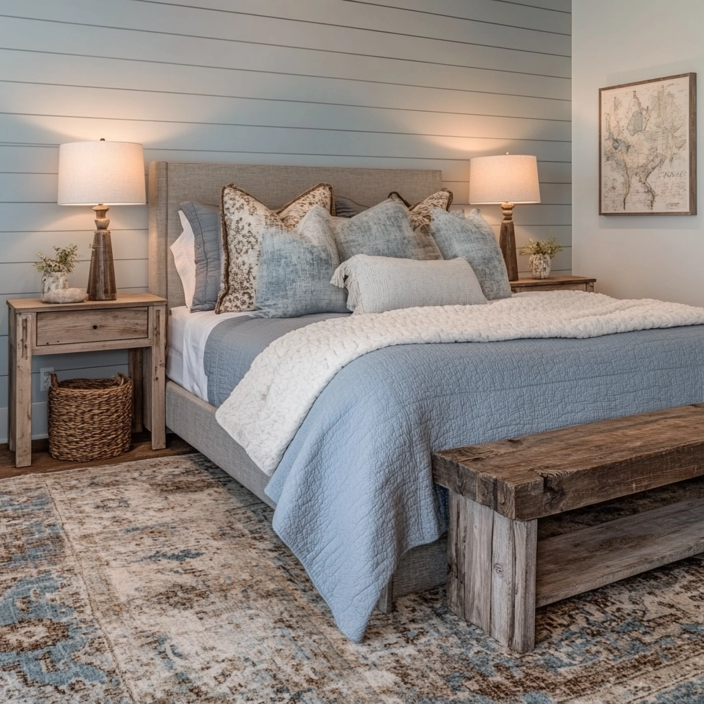 modern farmhouse bedroom paint colors 6