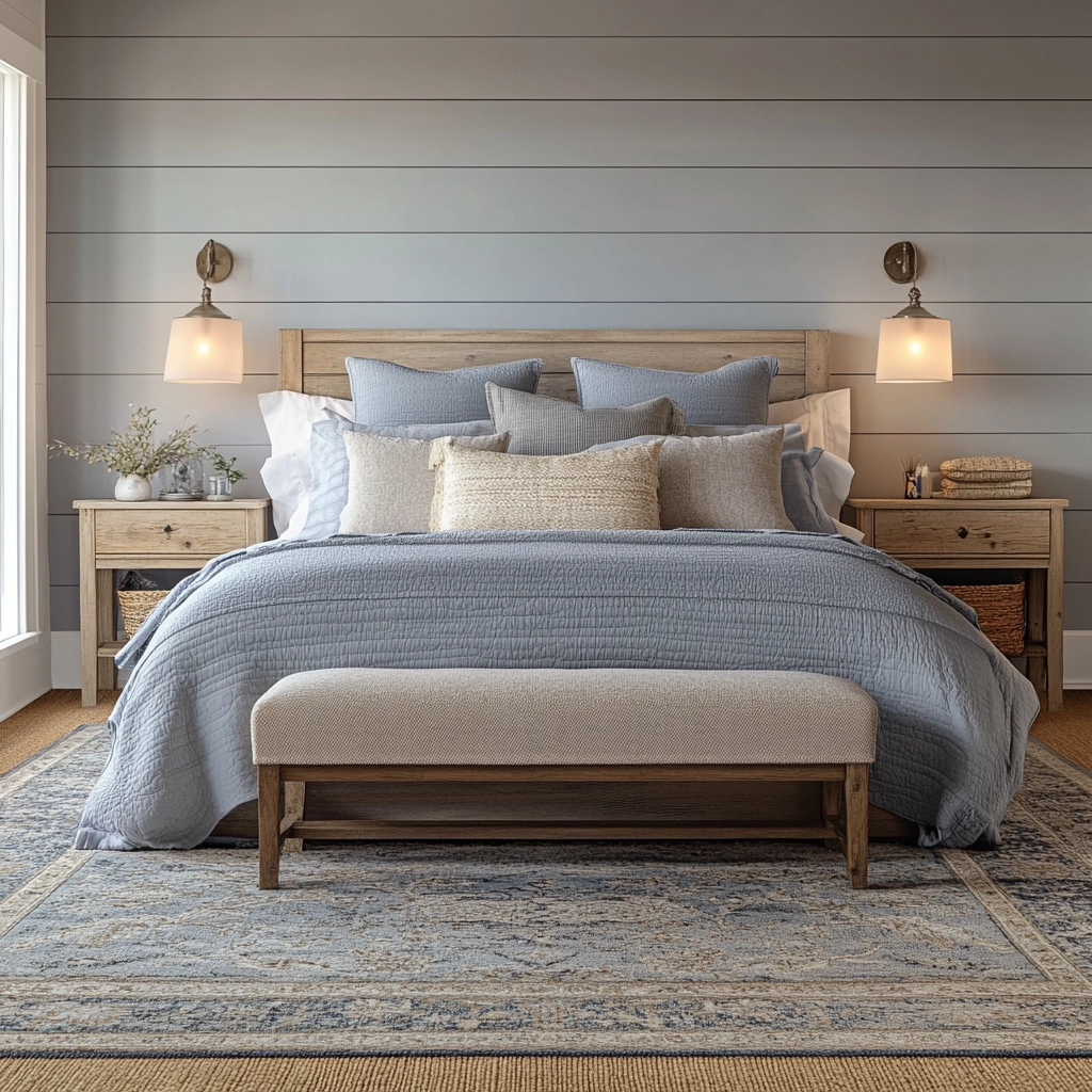 modern farmhouse bedroom paint colors 8